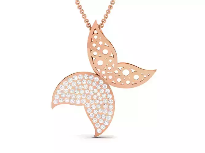 Diamond Pendant 3dm render details