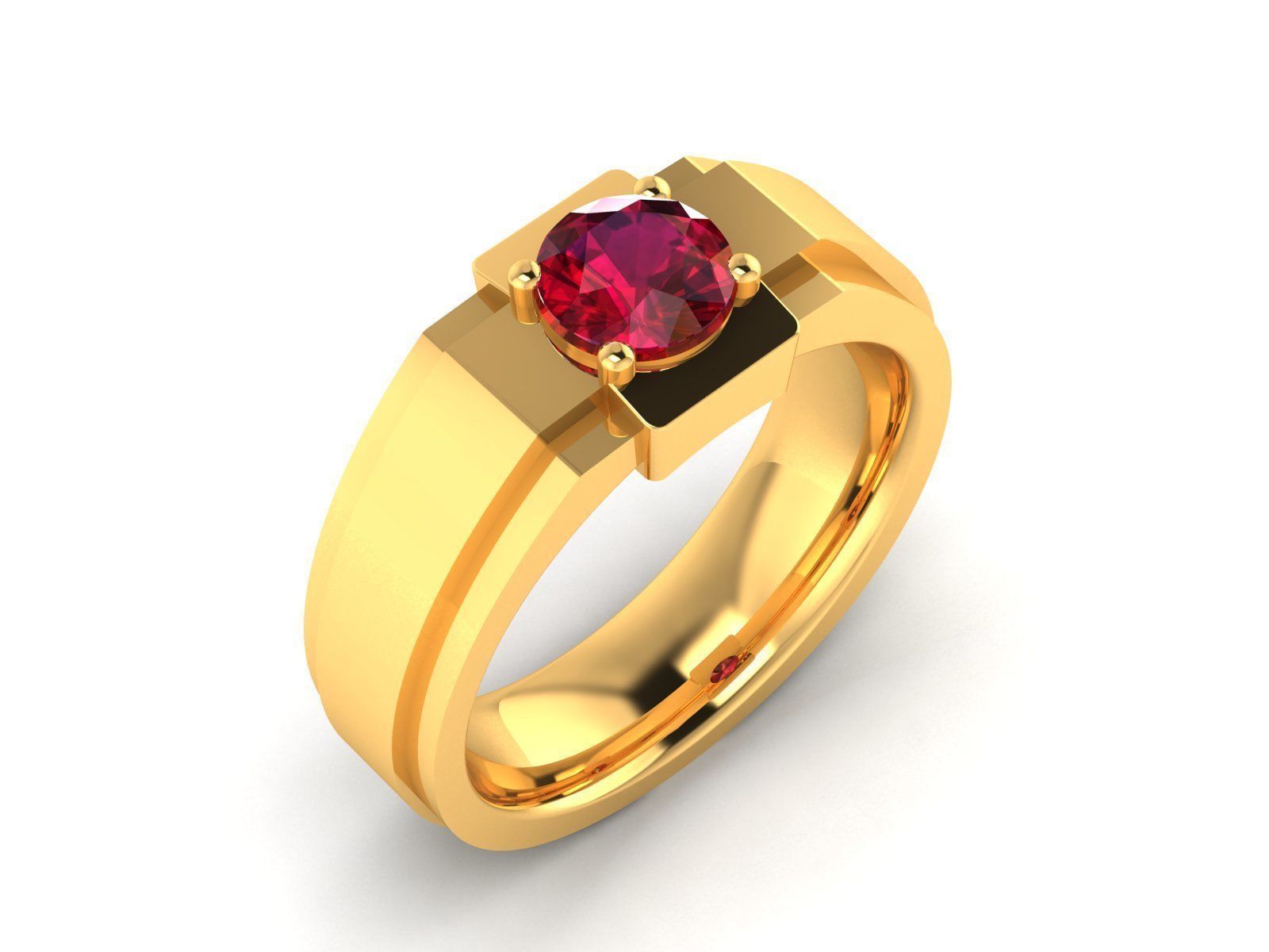 Women Diamond Ring 3dm render detail 3D print model_1