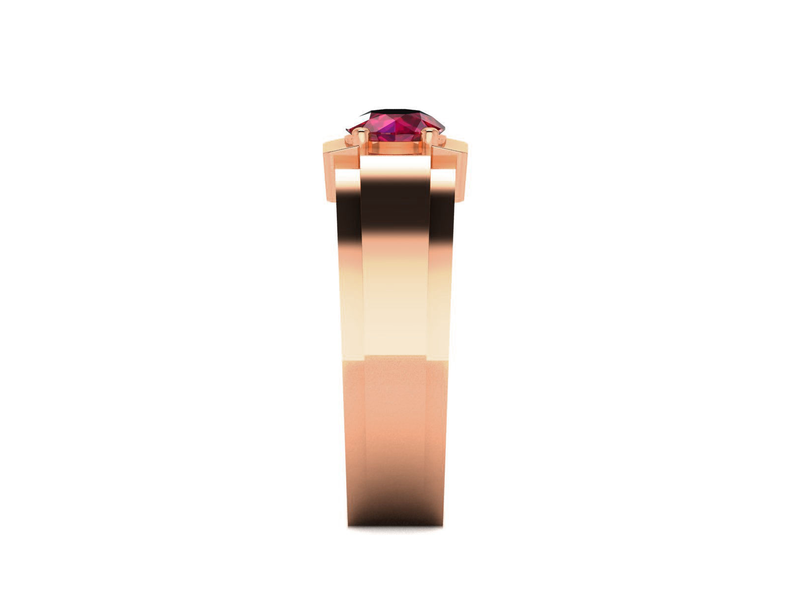 Women Diamond Ring 3dm render detail 3D print model_9
