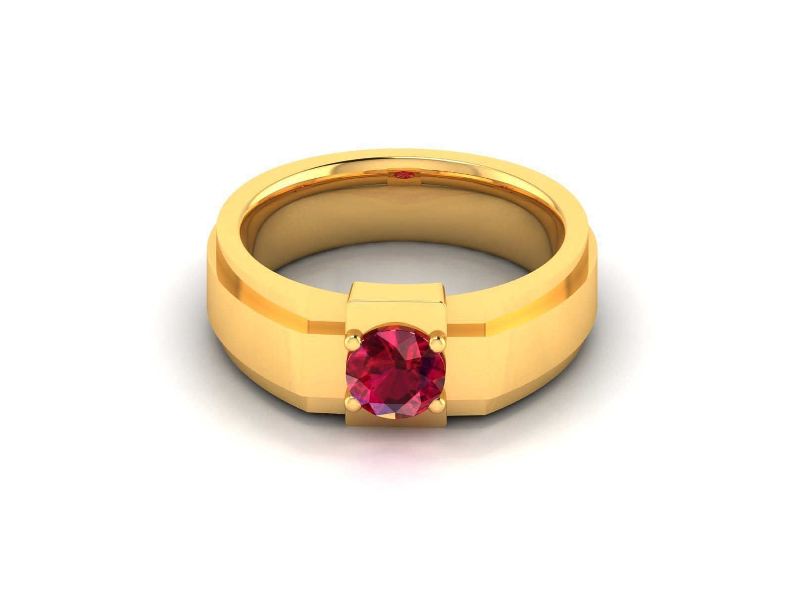 Women Diamond Ring 3dm render detail 3D print model_10