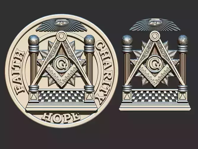 Masonic Tracing Board -  3D print model