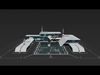 Sci-fi residence villa 3D model_2