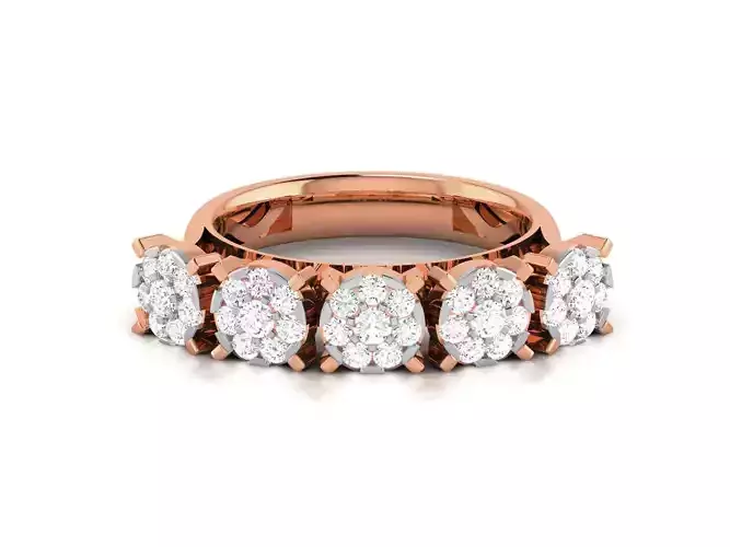 Women Diamond Ring 3dm render detail