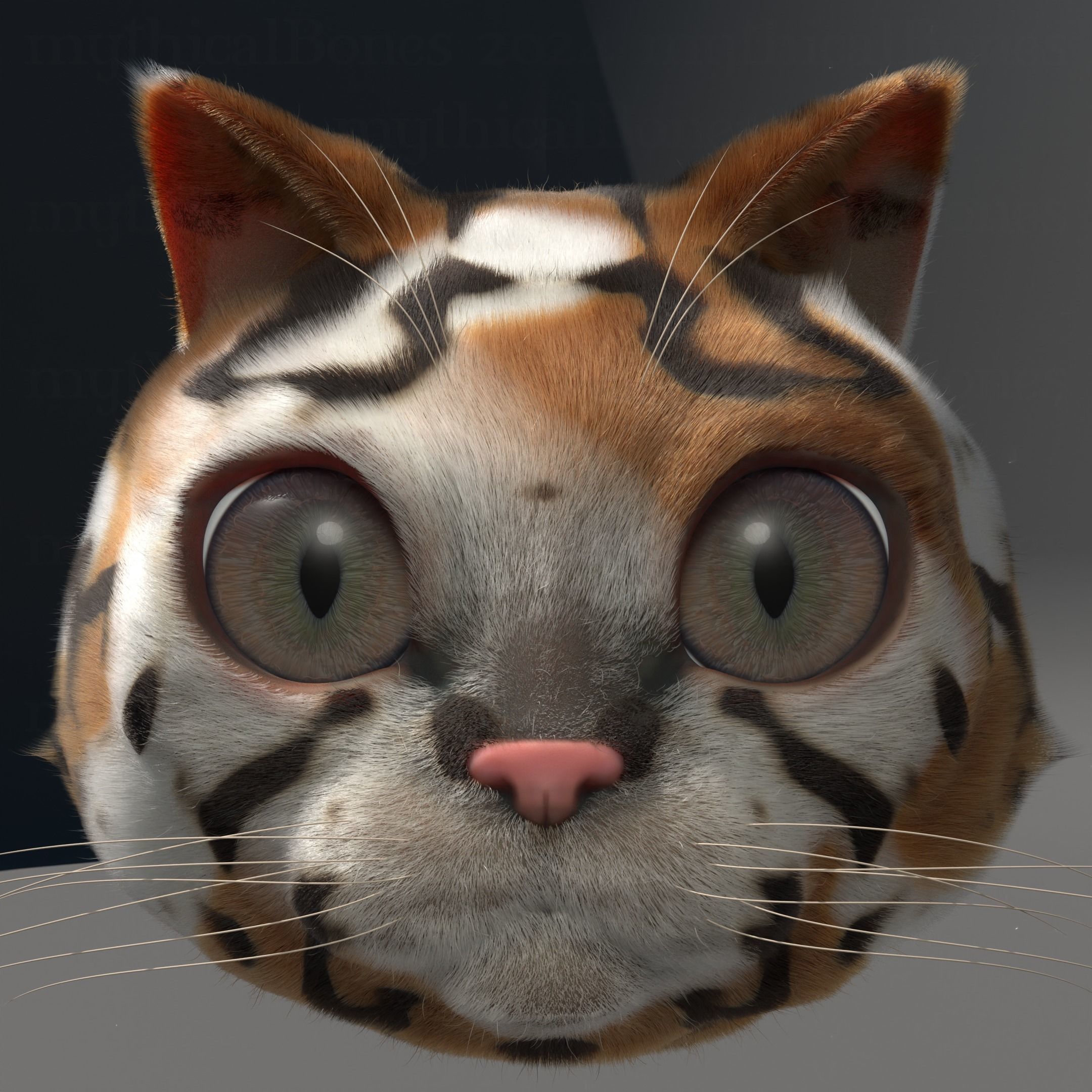 Real and Mythical Cat Eyes 3D model_9