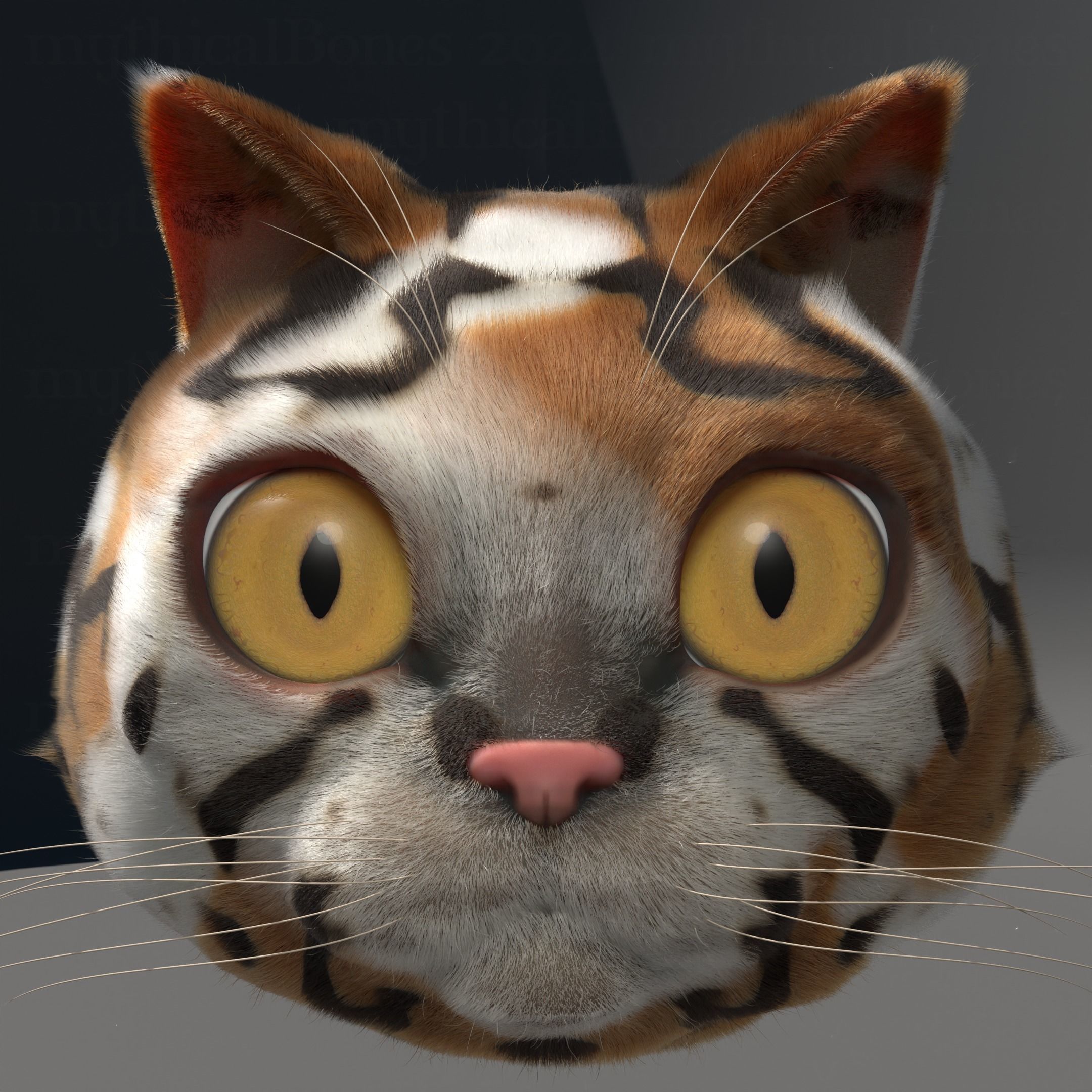 Real and Mythical Cat Eyes 3D model_1