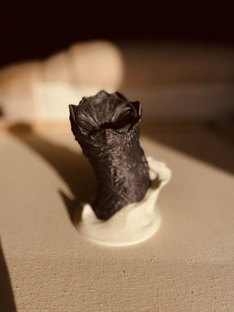 Dune Sandworm Pencil Holder 3D print model_0