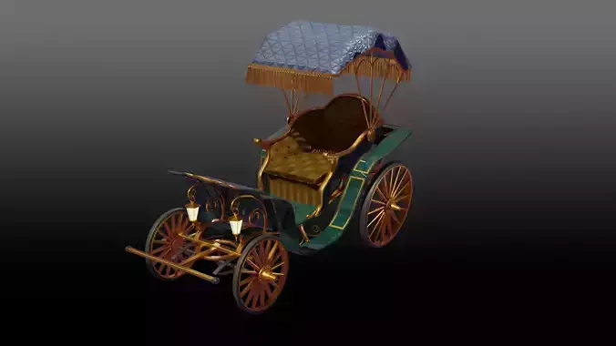 carriage 3D model
