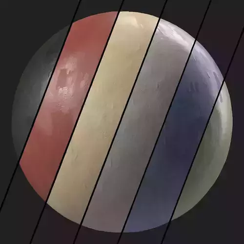 Plaster Materials 42- Spray Painted Plaster - sbsar pbr seamless