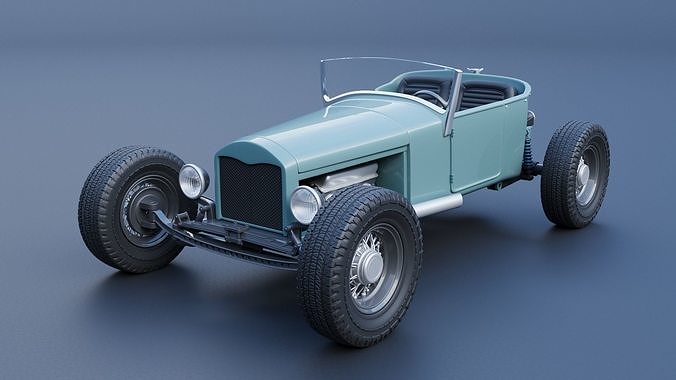 Model T Hot Rod 3D print model 3