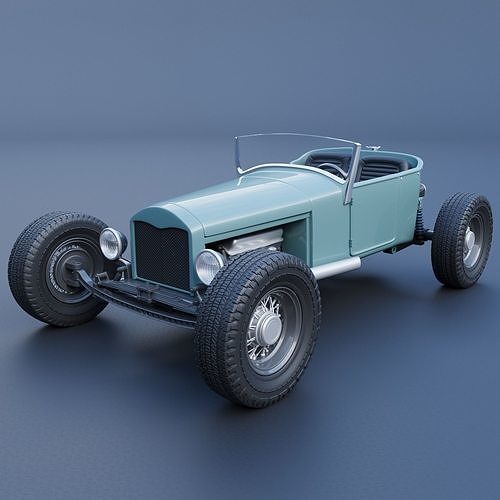 Model T Hot Rod 3D print model