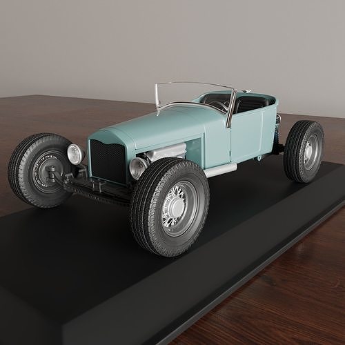 Model T Hot Rod 3D print model 2