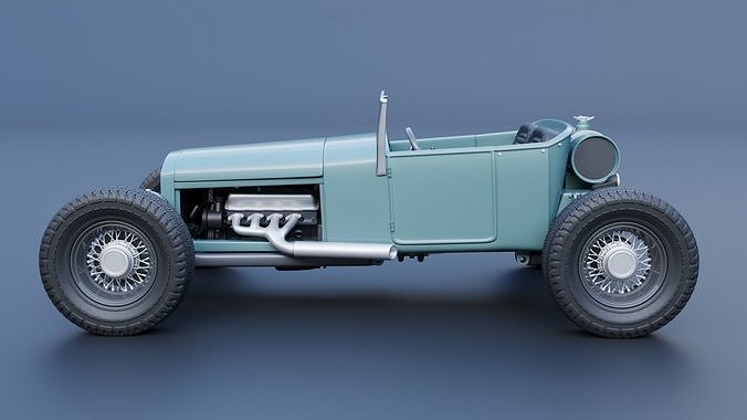 Model T Hot Rod 3D print model 4