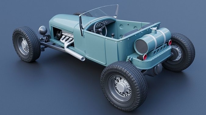 Model T Hot Rod 3D print model 5