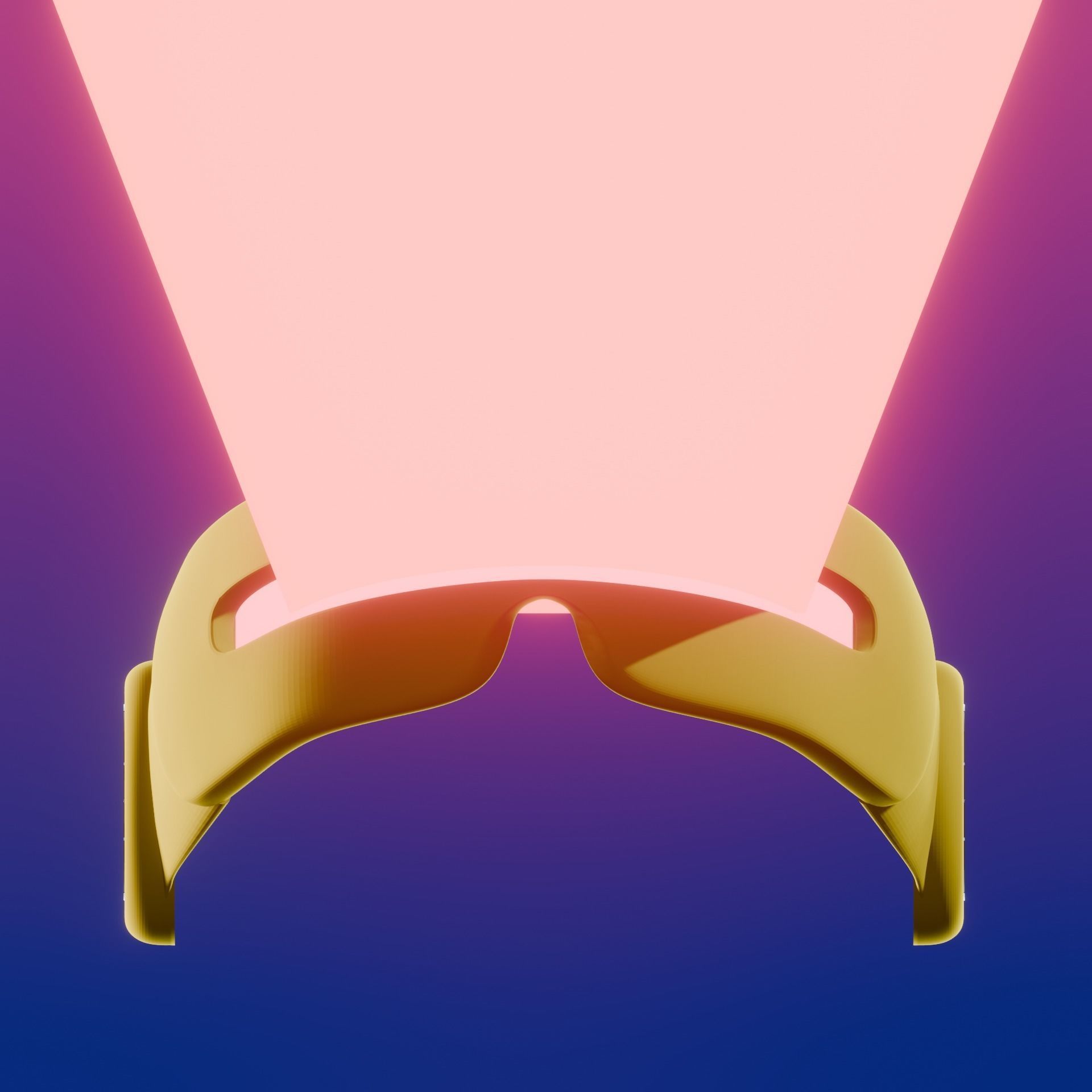 ACCURATE CYCLOPS VISOR  -  X-MEN 97 SERIES 3D print model_3