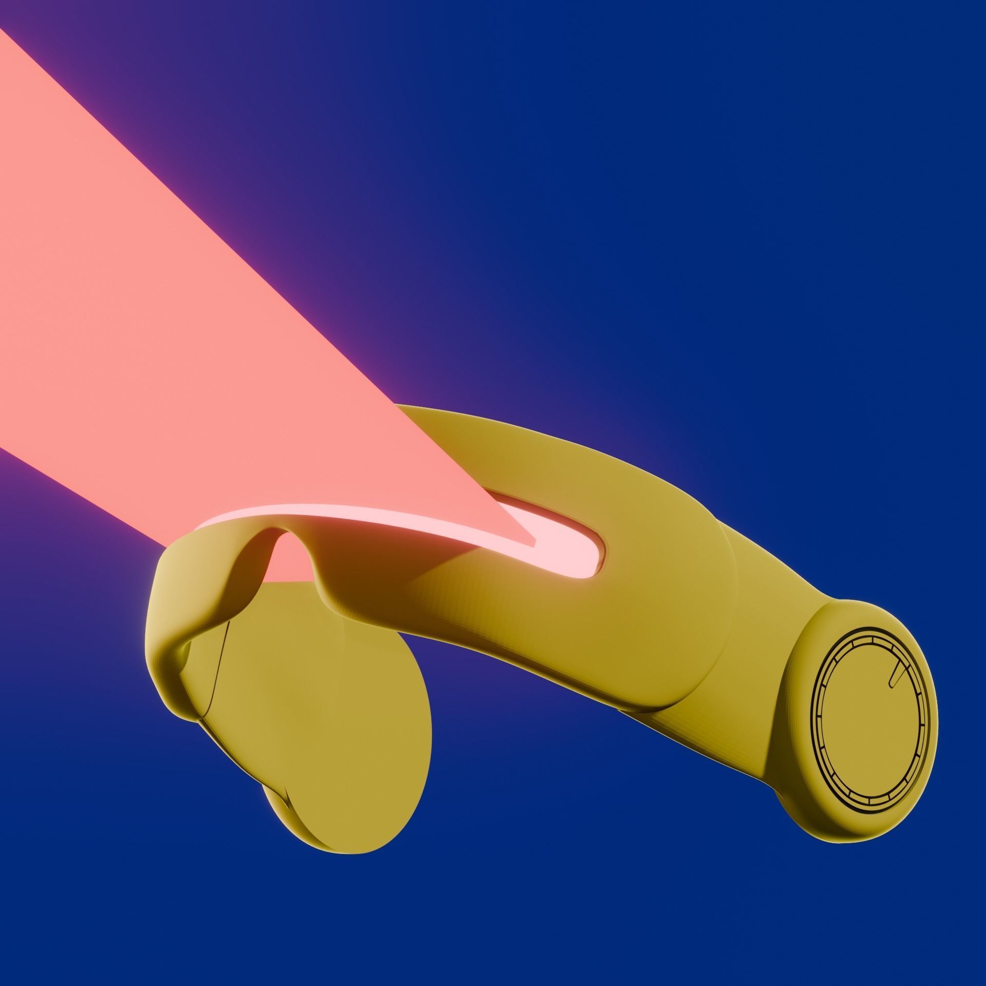 ACCURATE CYCLOPS VISOR  -  X-MEN 97 SERIES 3D print model_9