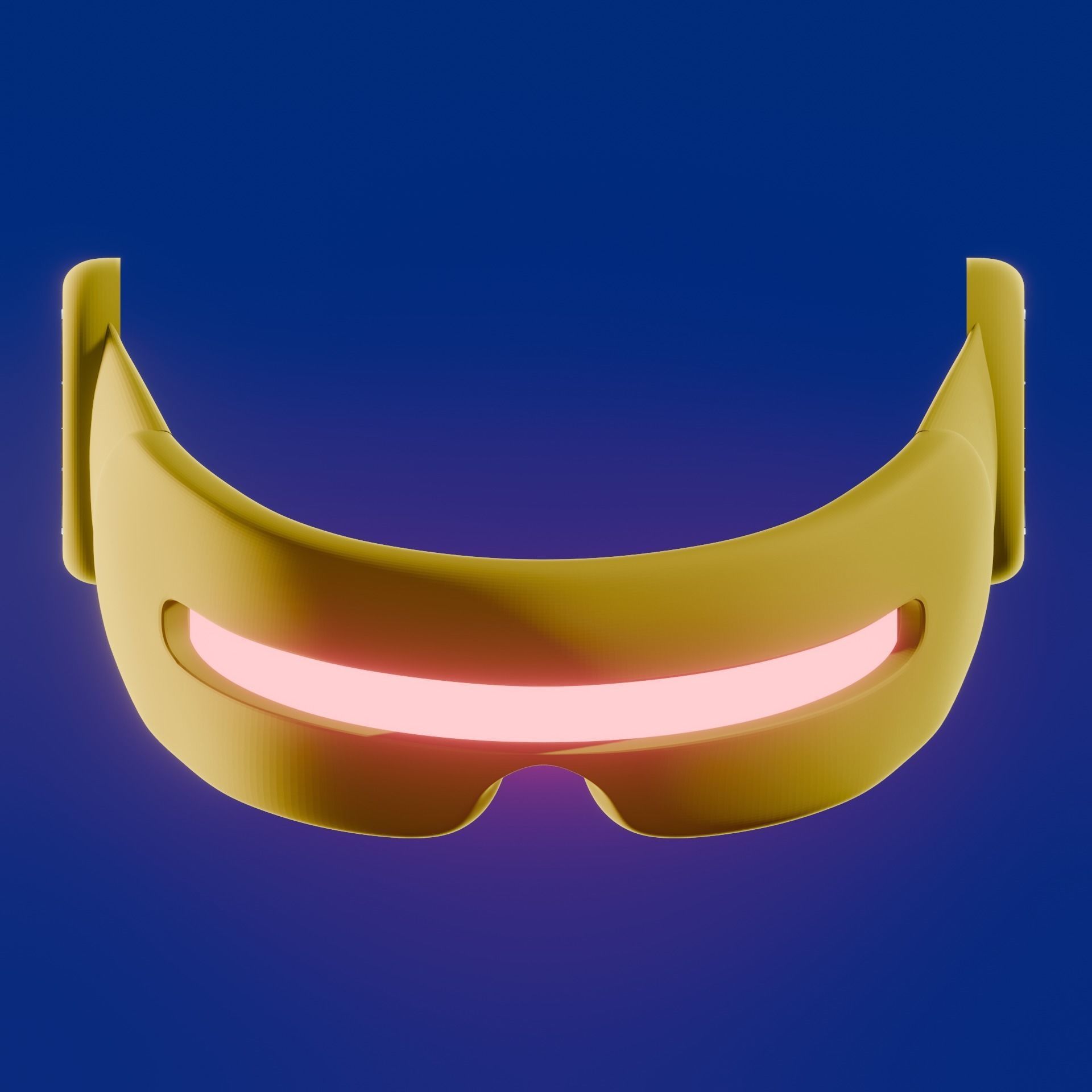 ACCURATE CYCLOPS VISOR  -  X-MEN 97 SERIES 3D print model_1