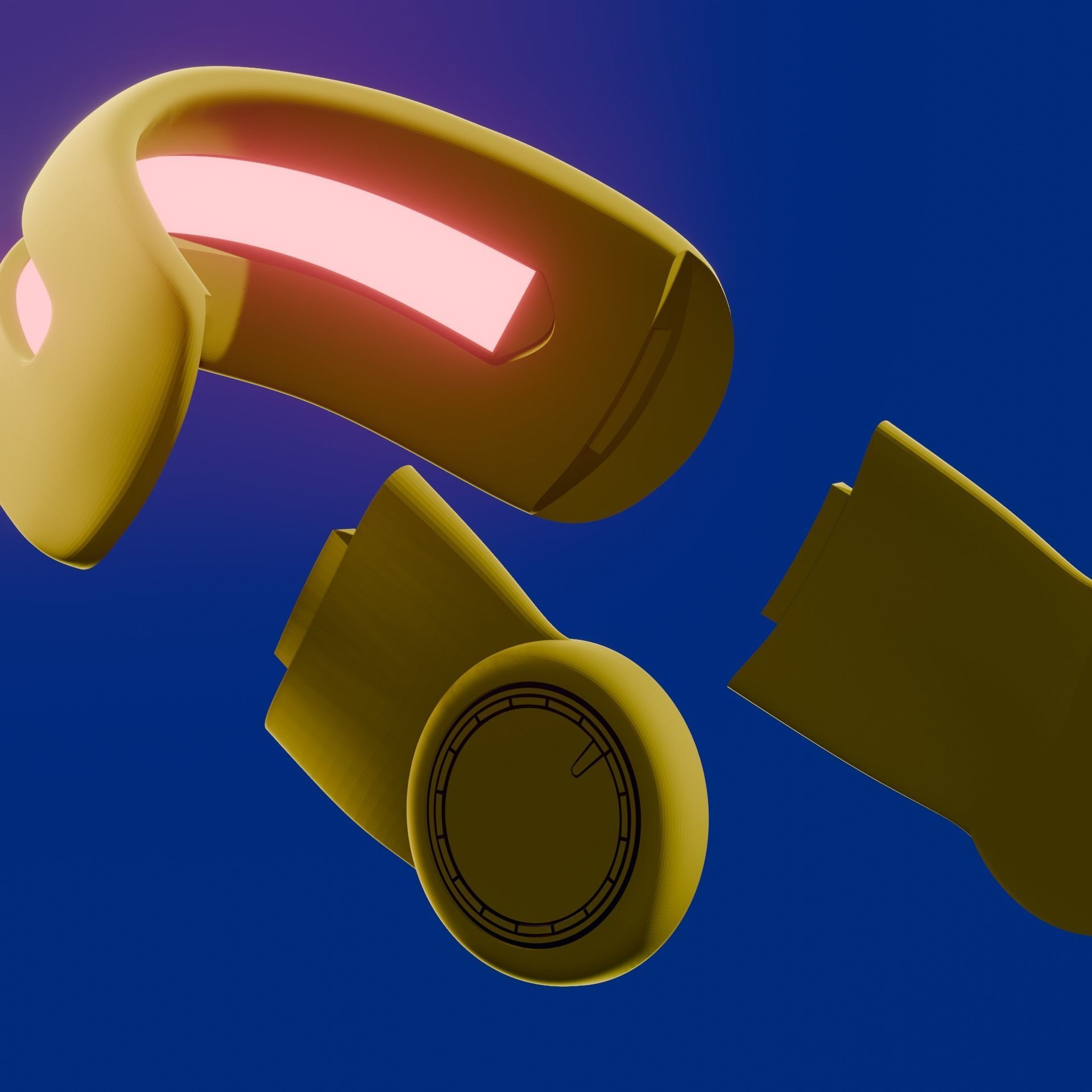 ACCURATE CYCLOPS VISOR  -  X-MEN 97 SERIES 3D print model_8