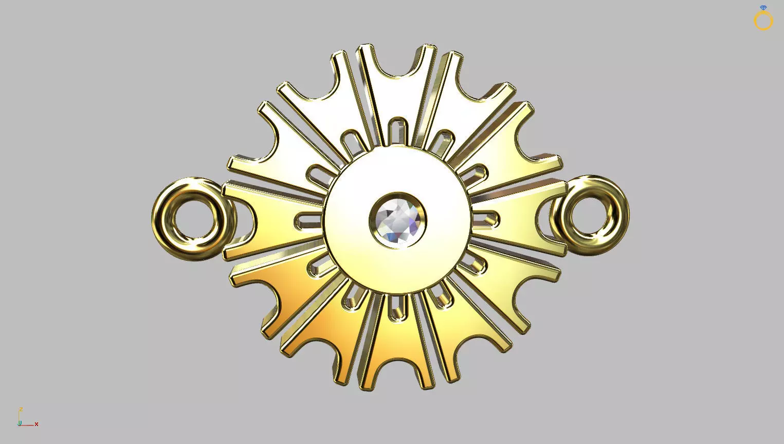 GG Sun Bracelet 3D print model