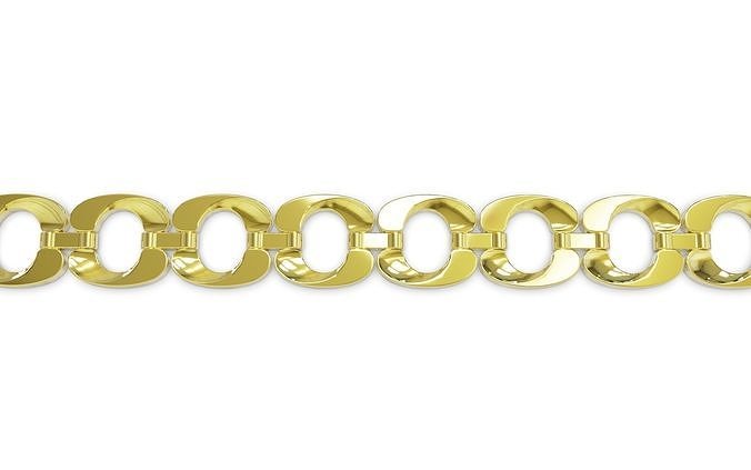 Bracelet link 3D print model