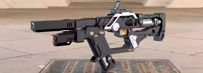 Sci Fi Gun - Quasar-37