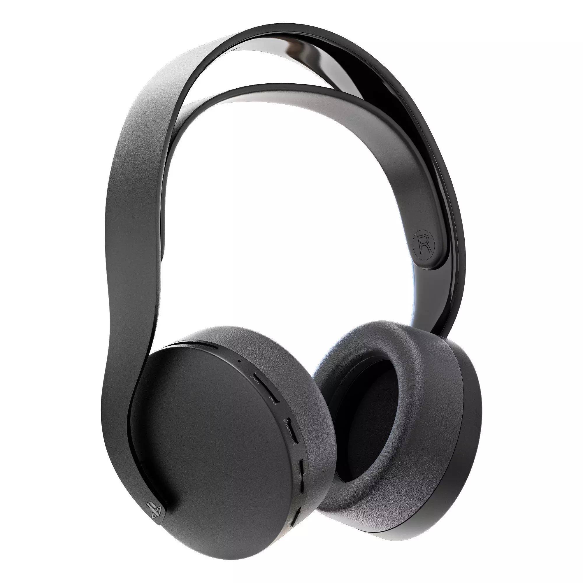 Sony pulse 3d black wireless headset 3D model_0