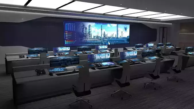 modern control room
