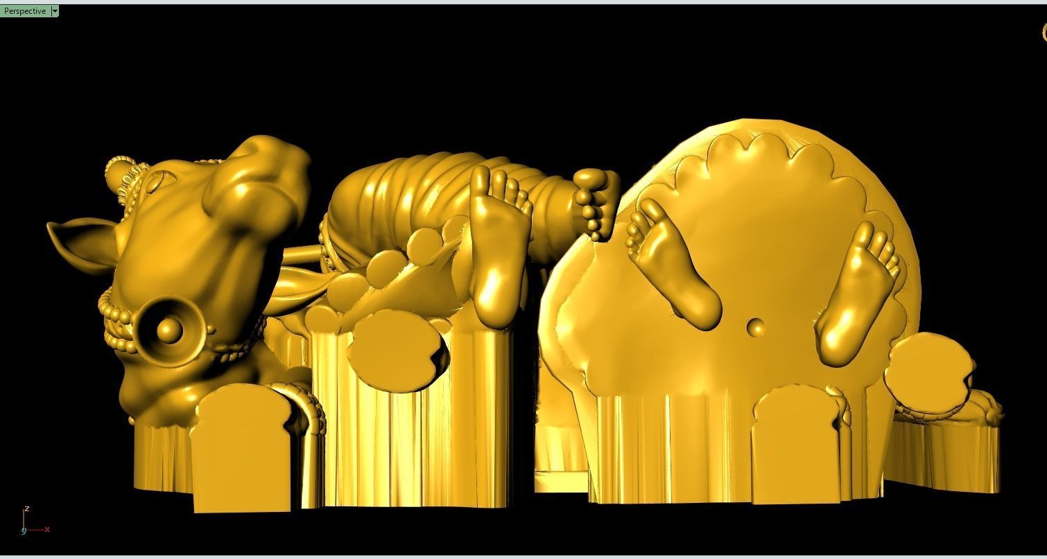 Radhakrishna Artwork-24 3D print model_4