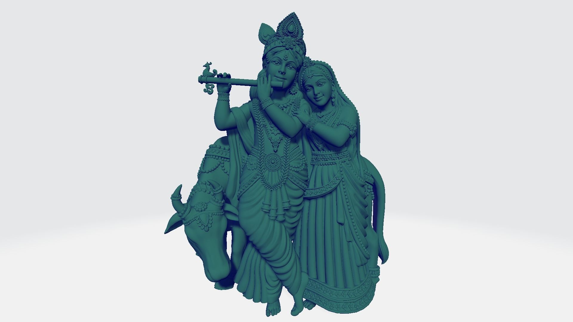 Radhakrishna Artwork-24 3D print model_5