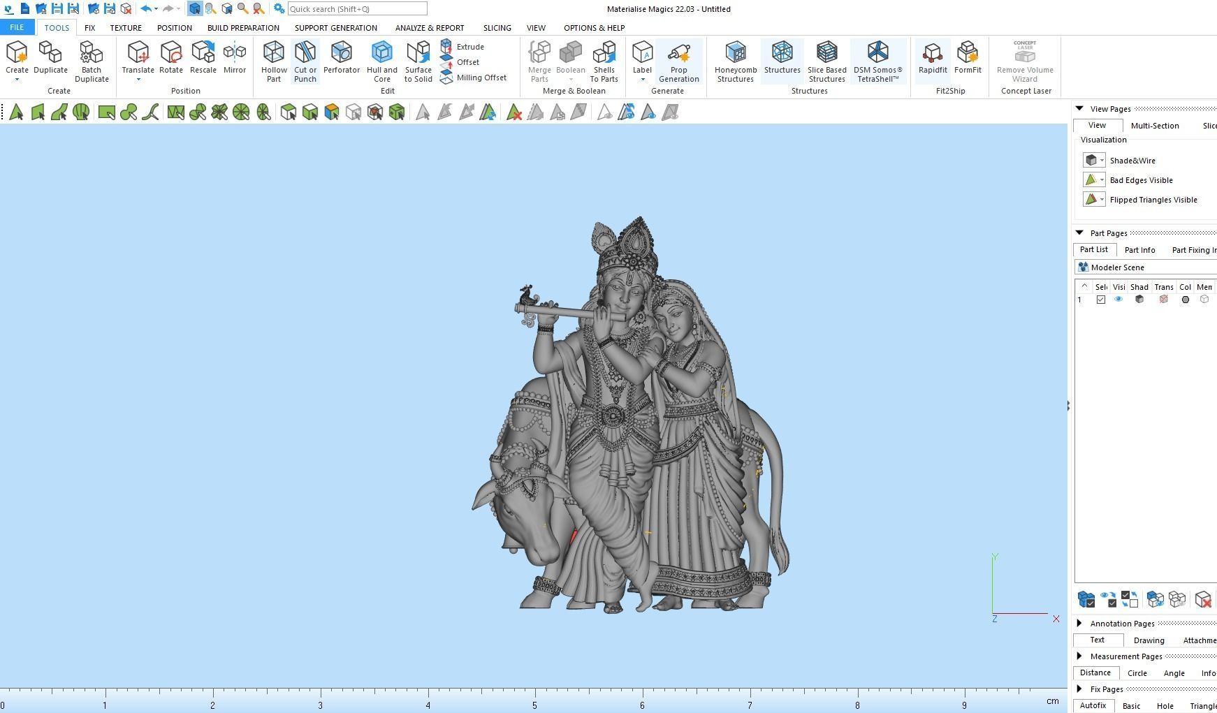 Radhakrishna Artwork-24 3D print model_8