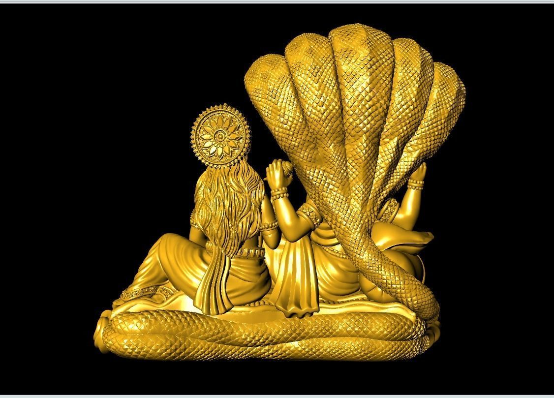 Lakshmi Narayan Artwork-25 3D print model_15