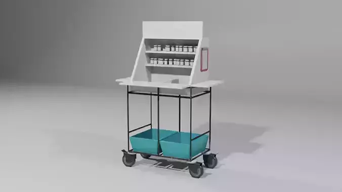 Medication Trolly 