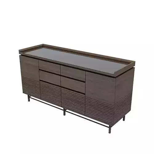 HM Dark Wood Credenza