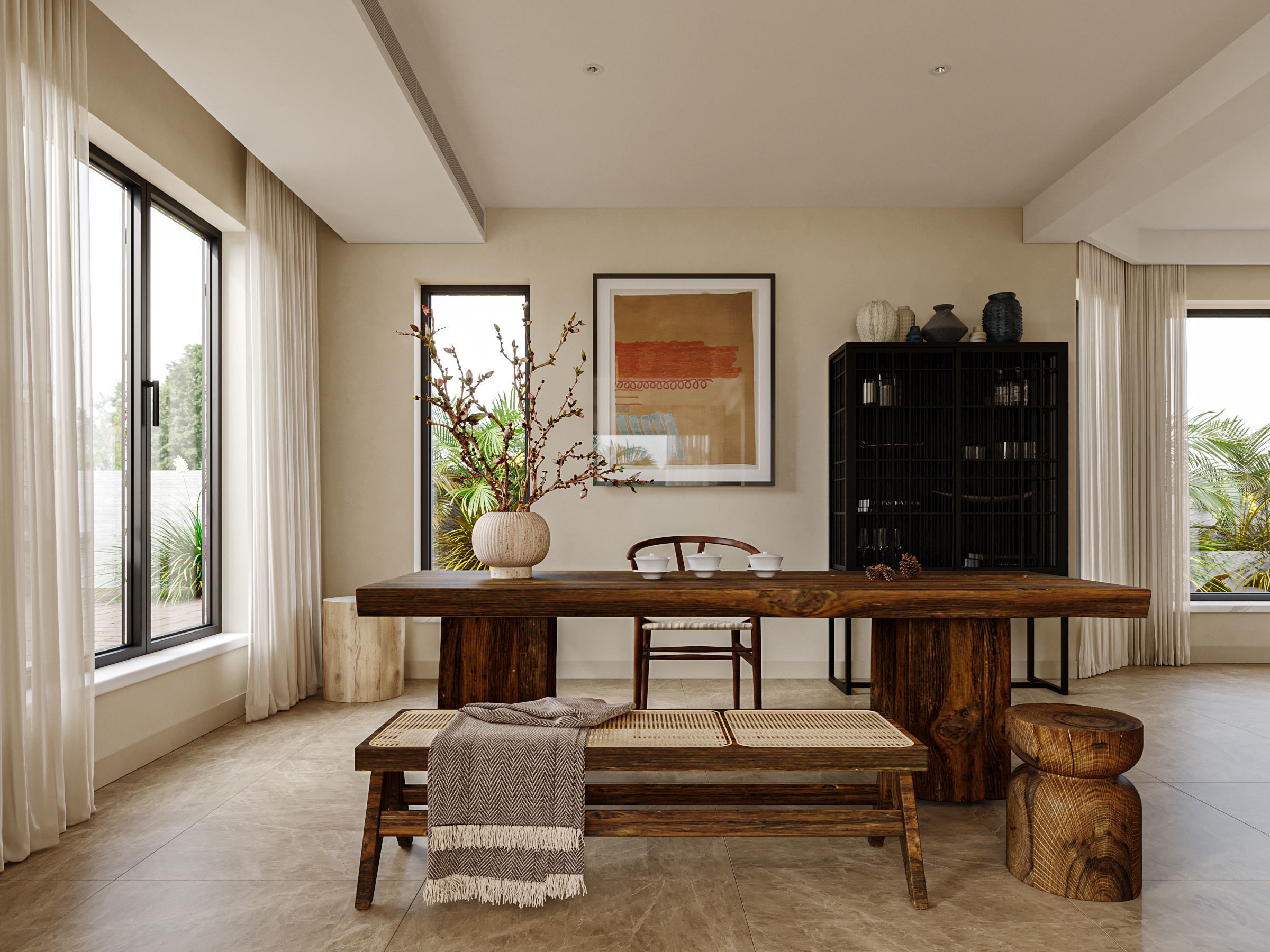 3D model of modern villa 3D model_1