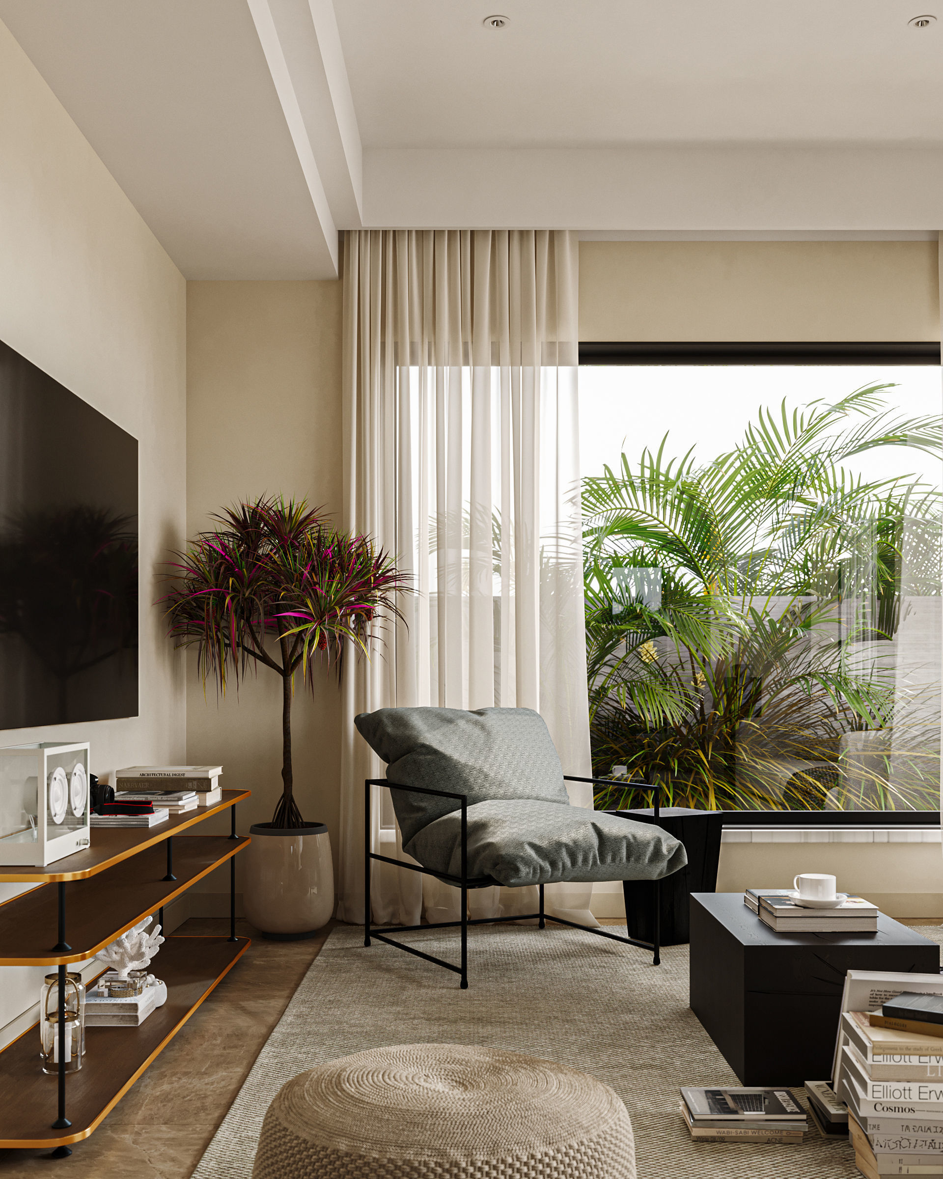 3D model of modern villa 3D model_8