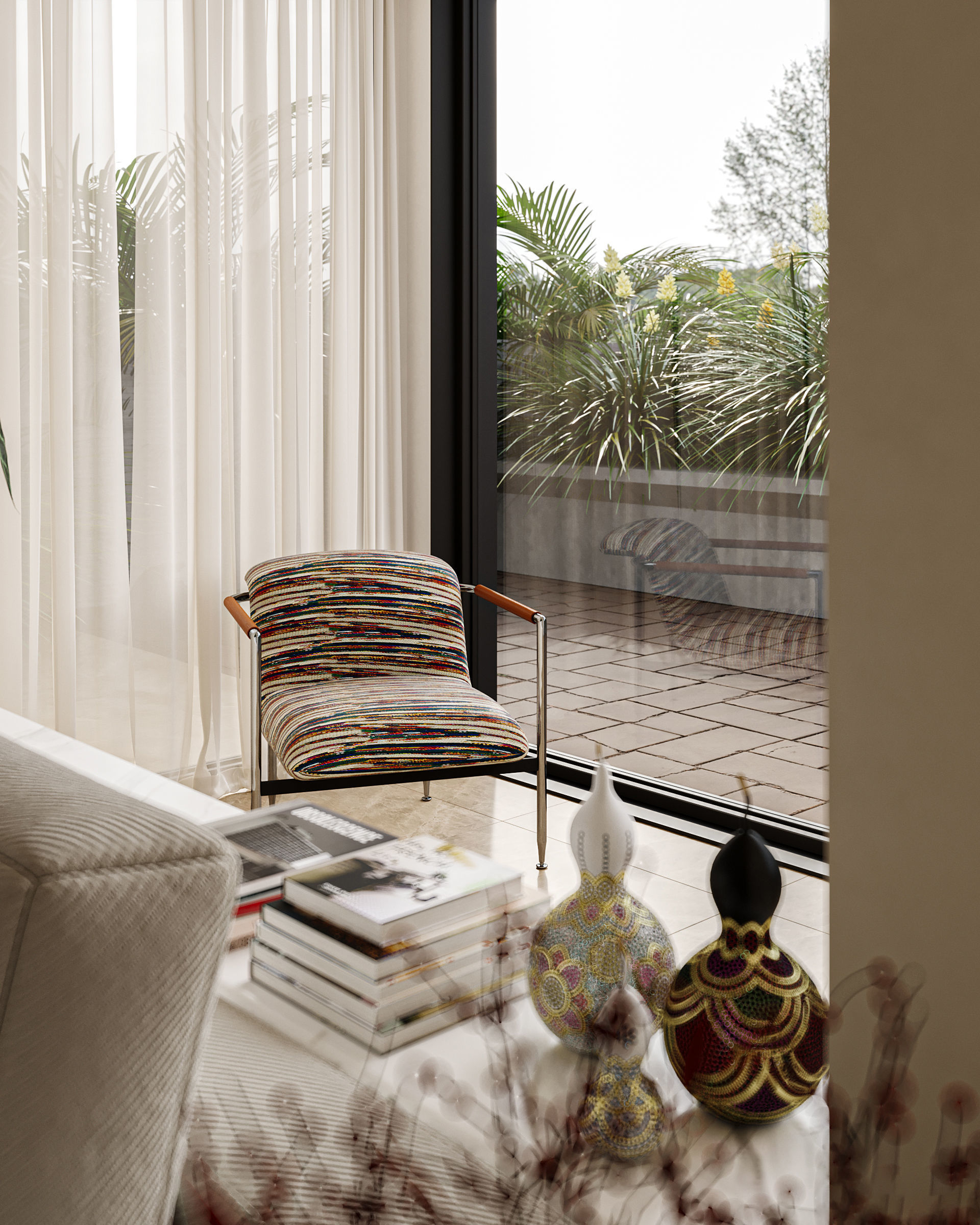 3D model of modern villa 3D model_9