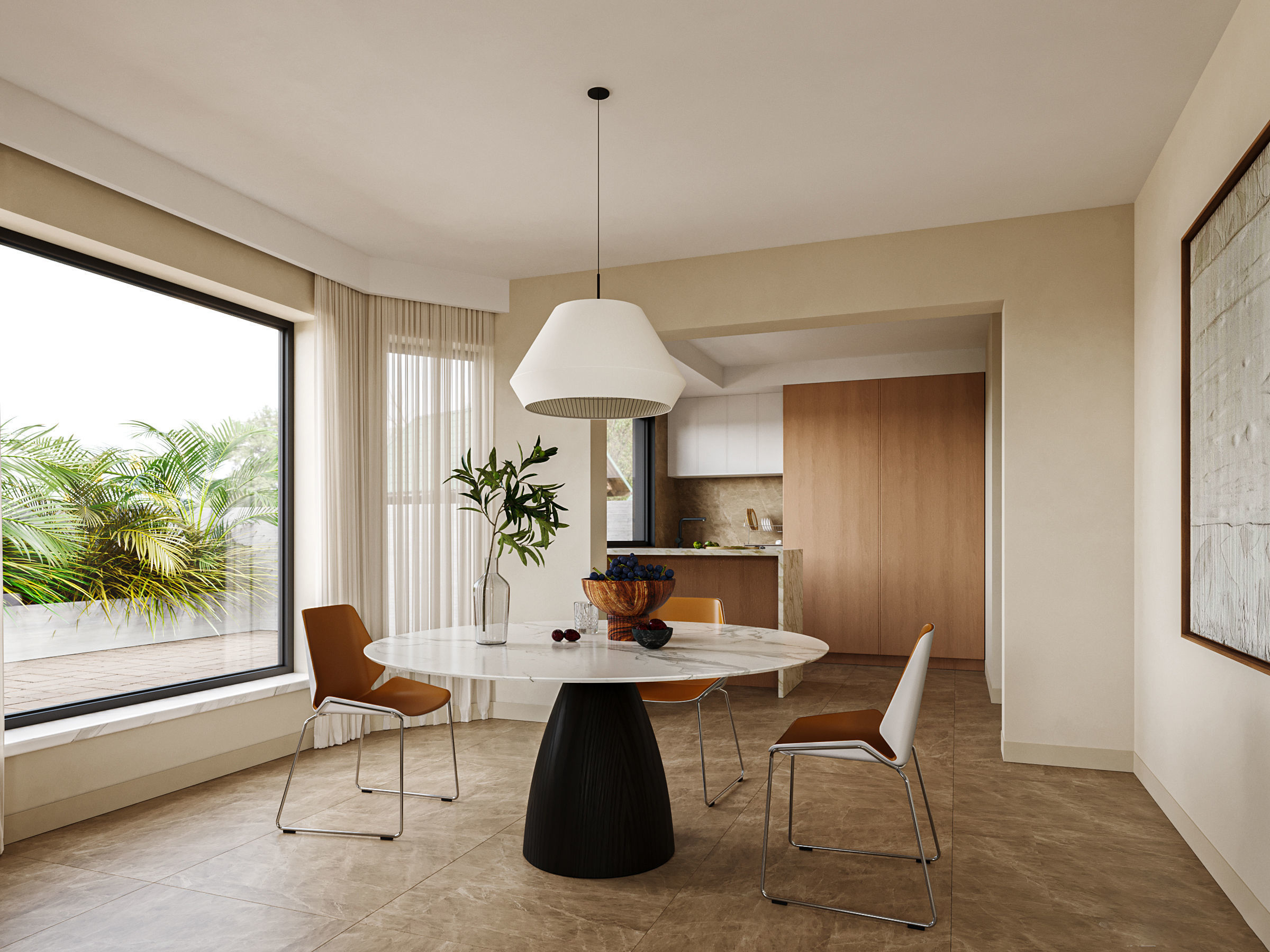 3D model of modern villa 3D model_6