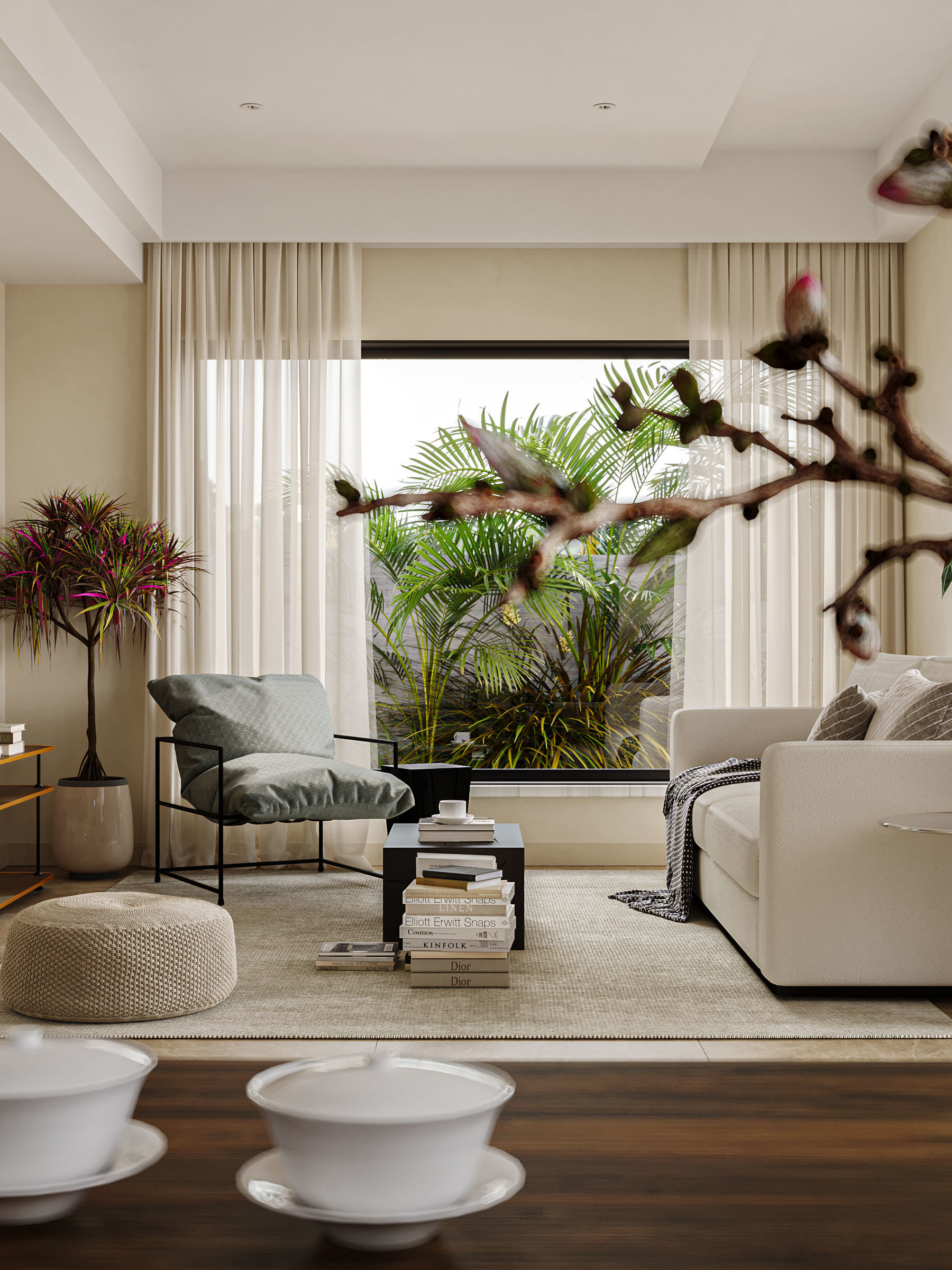 3D model of modern villa 3D model_4