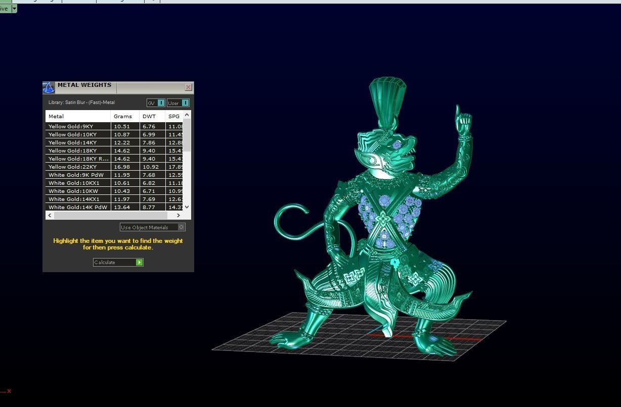 Hanuman 3D print model_2