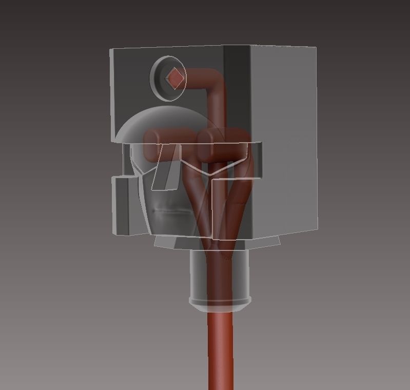 Gold Lightan 3D print model_9