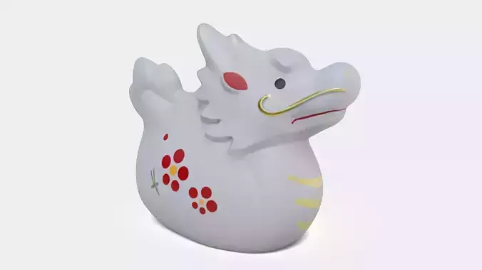 Japanese Dragon Sign Okimono Statue