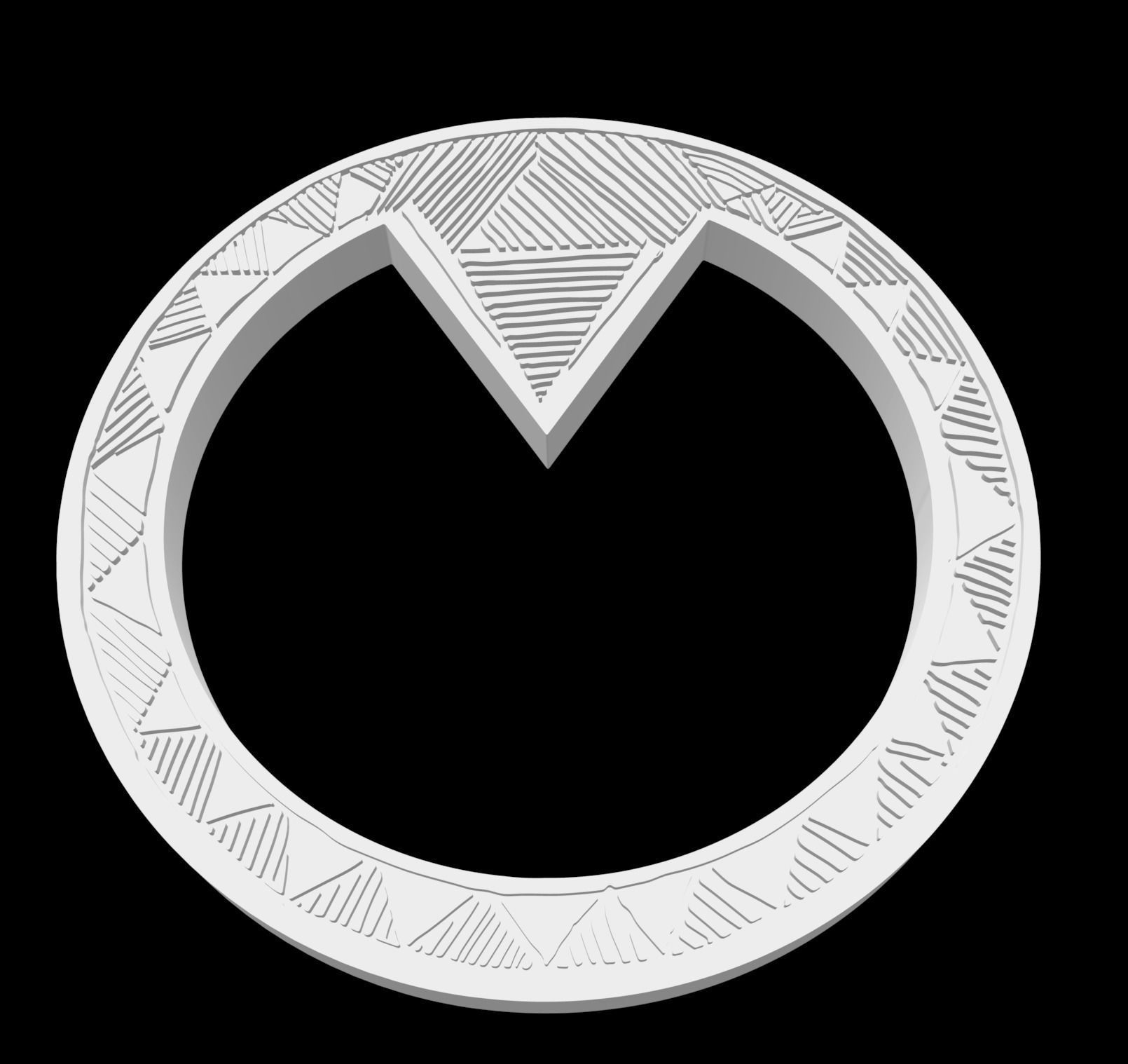 The Mummy Anck Su Namun Arm Bands and Medallions 3D print model_2