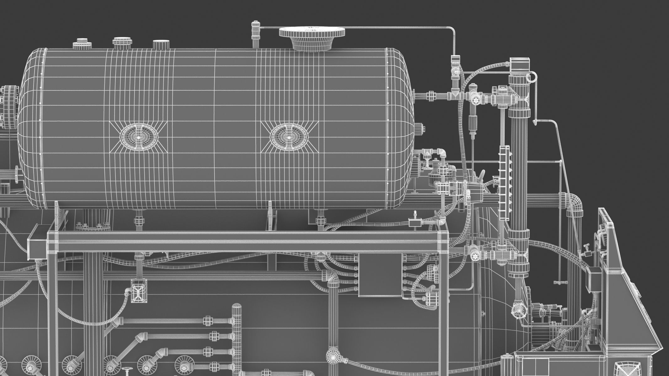 Steam Boiler 3D model_30