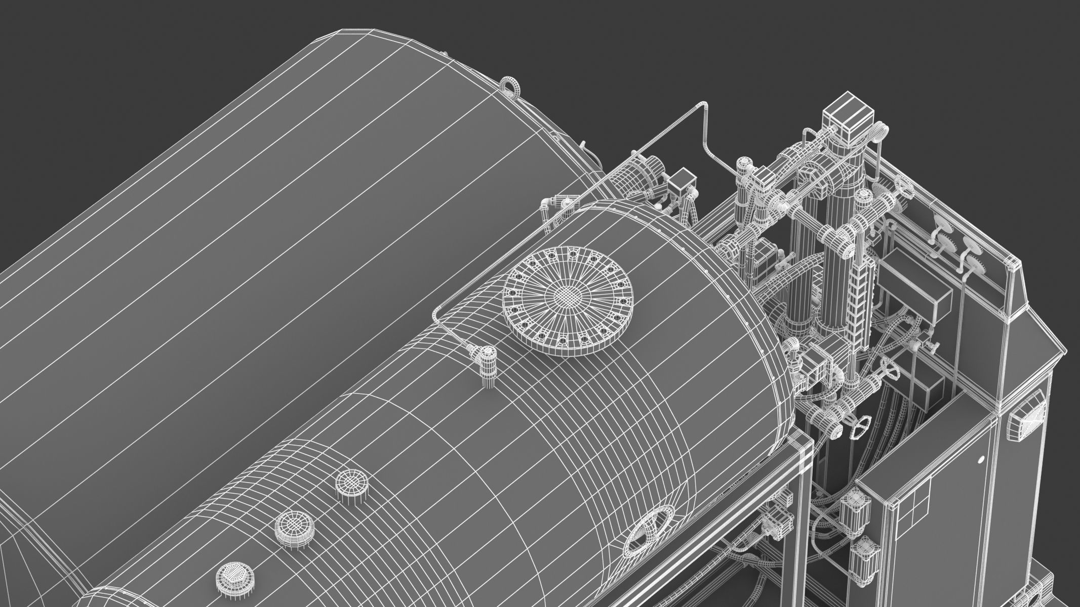 Steam Boiler 3D model_38