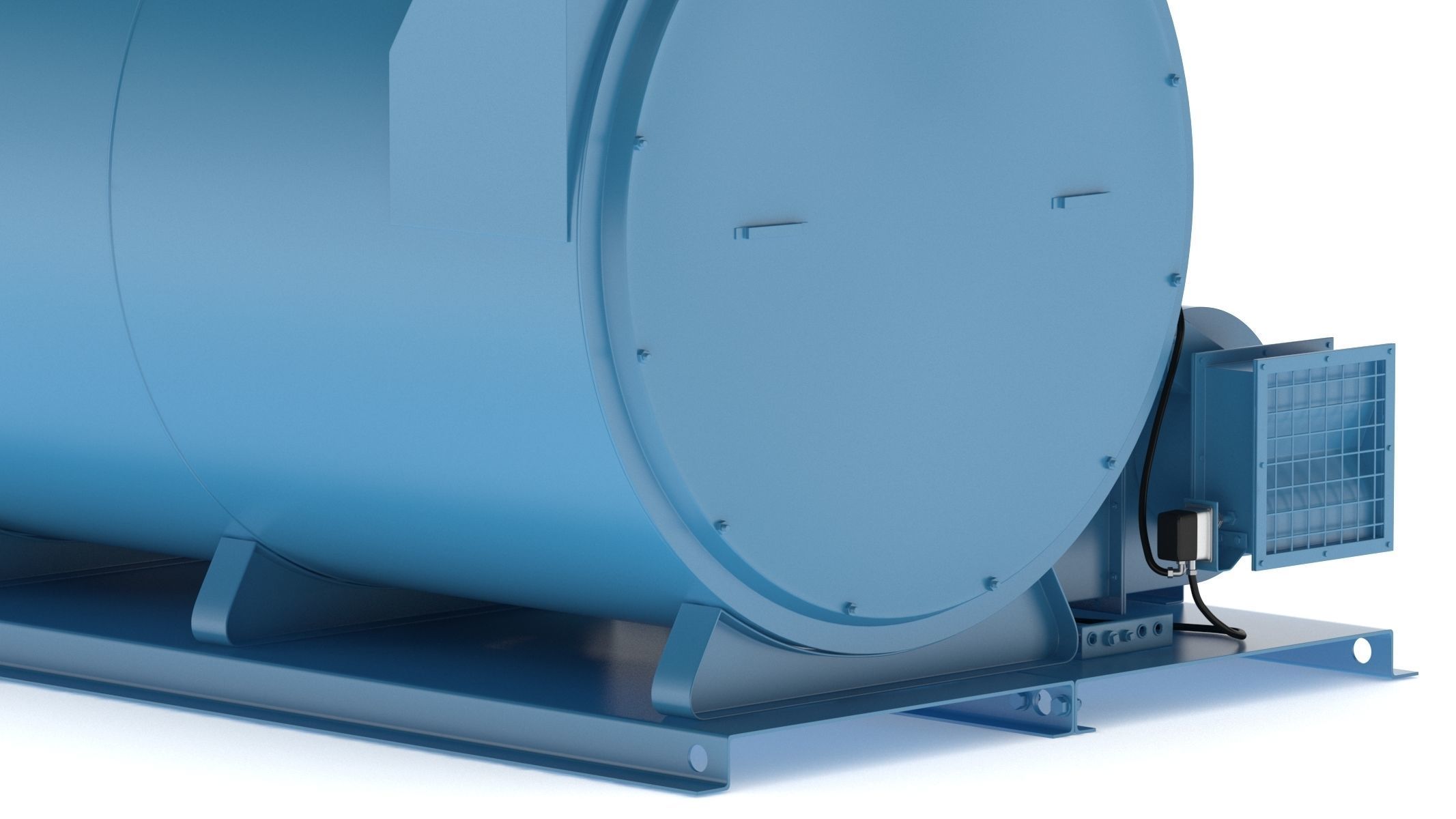 Steam Boiler 3D model_13