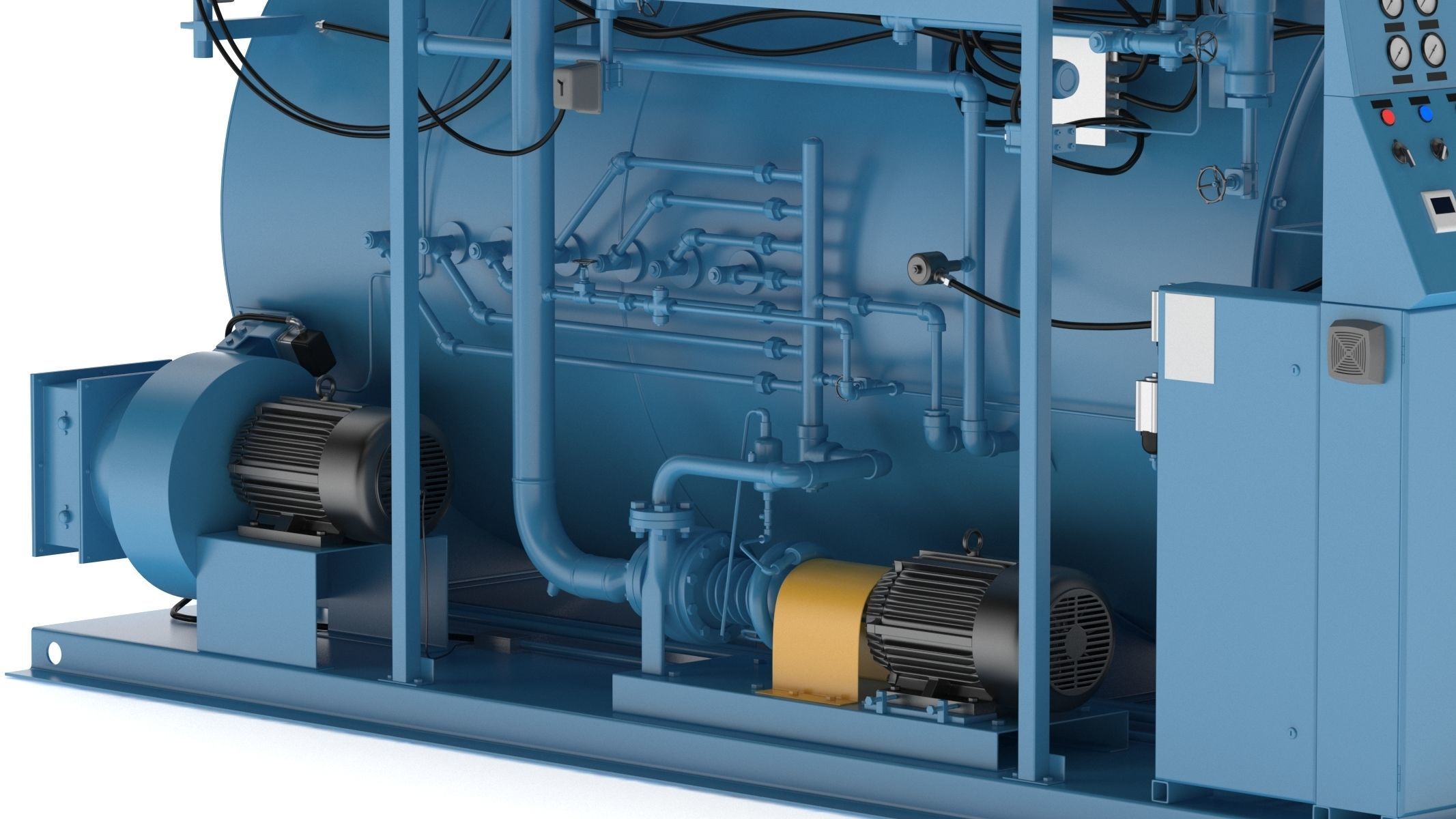 Steam Boiler 3D model_17