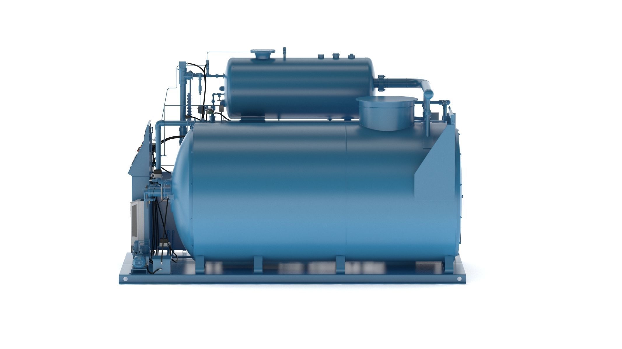 Steam Boiler 3D model_4
