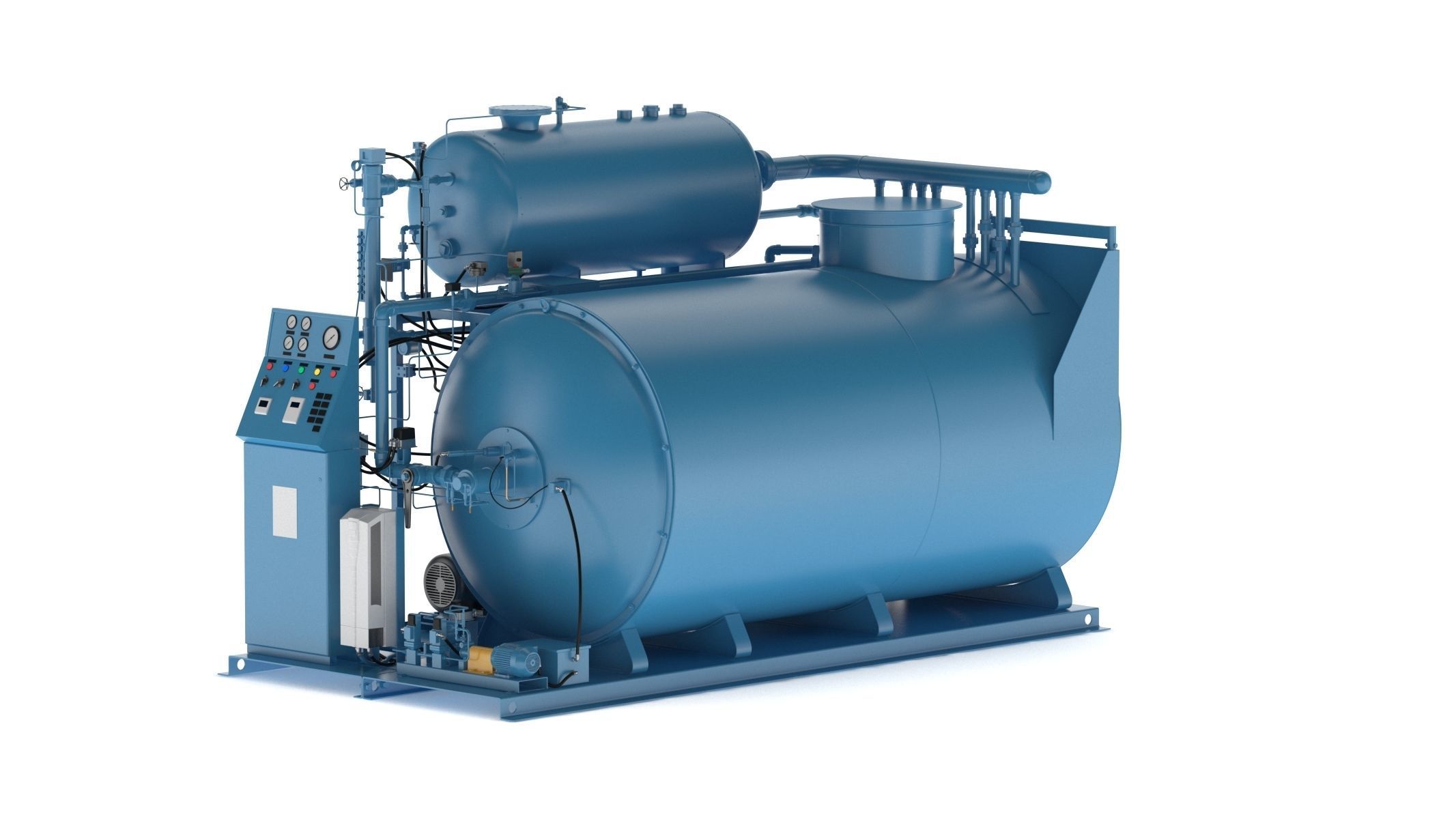 Steam Boiler 3D model_5