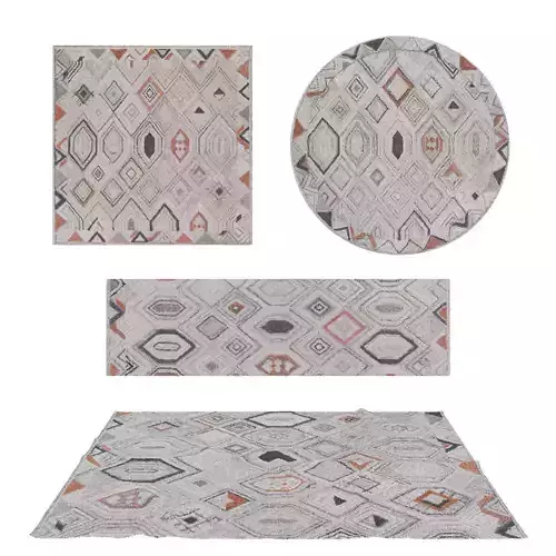 Rugs No 967 Low-poly 3D model