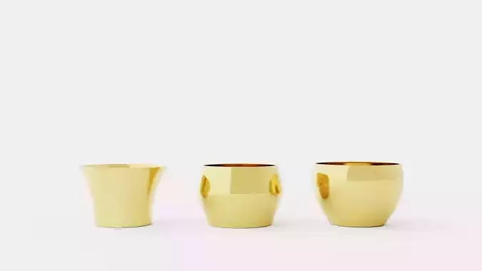 Kin Lantern 3-pack - Brass