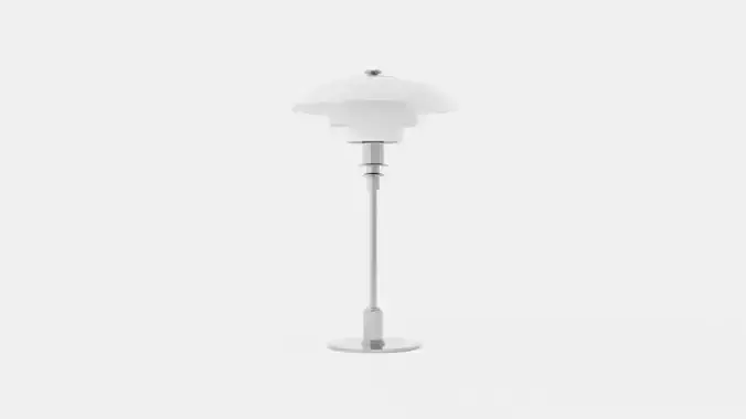 PH Table lamp - chrome-plated